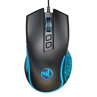 Mouse gaming 3600 DPI, 4 pozitii ajustabile, 7 butoane, negru