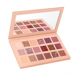 Paleta farduri pleoape nude si glitter, Damo, 19.7 g