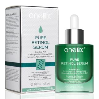 Serum cu retinol pur pentru ten fara riduri cu aspect fin, zi-noapte, 30ml