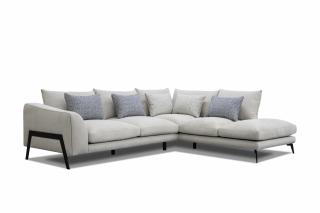 Canapea 3 locuri, bej, 292 x 228 x 96 cm - ASPEN