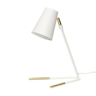 Lampa de birou alba, 29 x 25 x 44 cm - SLANT