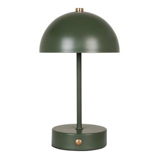 Lampa de masa, reincarcabila, metalica, verde - HOLT