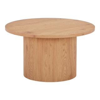 Masa de cafea, MDF laminat, stejar -  BAOVISTA 80