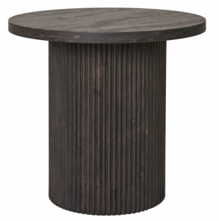 Masa laterala din mdf, o48x45cm, maro inchis - BOAVISTA SIDE