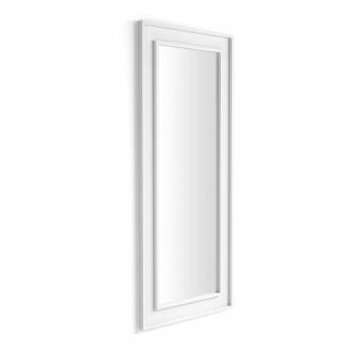 Oglinda de perete, 160 x 67 cm, culoare frasin alb - ANGELICA