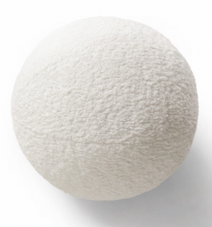 Perna decorativa, minge boucle, 28x28x28cm - GLOBE