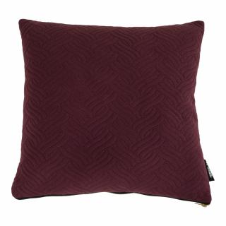 Perna decorativa, rosu bordeaux, 45 x 45 cm - FERREL