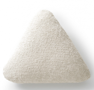 Perna decorativa, triunghi boucle, 42x42x45cm - NOOK