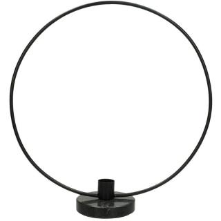 Suport de lumanare, negru, 30x8x28cm - Hold BK 30