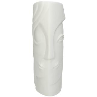 Vaza ceramica, 13x9x26 cm -  WHITE