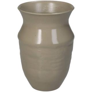 Vaza din aluminiu, gri ivoire, 8x8x12cm - URBAN
