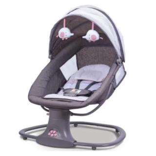 Balansoar electric 3 in 1 Mastela, bluetooth, telecomanda, roz
