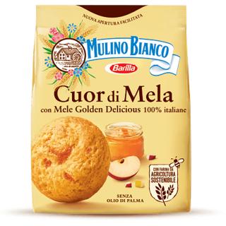 Biscuiti Cuor di Mela cu mere 100% Italiene, Mulino Bianco, 300 g