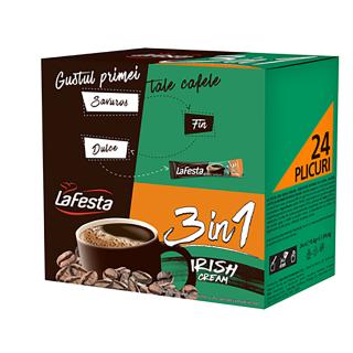 Cafea  3in1 Irish Cream , 24 x 15.6 g, La Festa