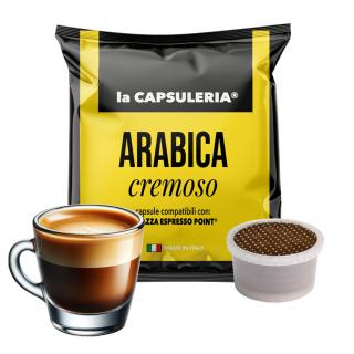 Cafea Arabica, 10 capsule compatibile Lavazza    Espresso Point    , La Capsuleria