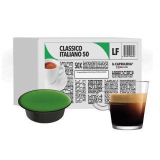 Cafea Classico Italiano, 50 capsule compatibile Lavazza    Firma    , La Capsuleria