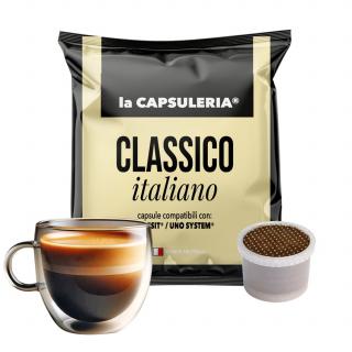 Cafea Classico Uno, 10 capsule compatibile Uno System   , La Capsuleria