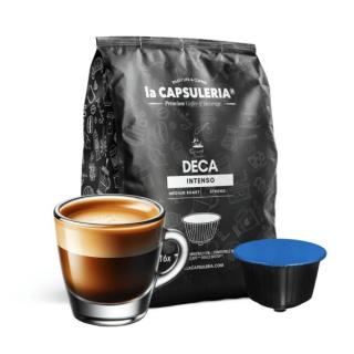 Cafea Deca Intenso, 16 capsule compatibile Nescafe Dolce Gusto, La Capsuleria