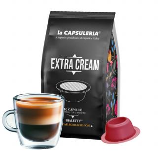 Cafea Extra Cream, 10 capsule compatibile Bialetti    , La Capsuleria