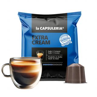 Cafea Extra Cream, 10 capsule compatibile Nespresso, La Capsuleria