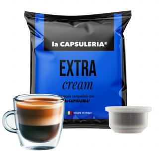 Cafea Extra Cream, 100 capsule compatibile Capsuleria, La Capsuleria