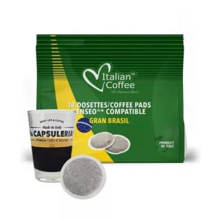 Cafea Gan Brasil, 18 paduri compatibile Senseo    , Italian Coffee