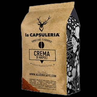 Cafea macinata Allegri Napoletano, Robusta, 250 G, La Capsuleria