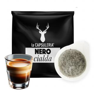 Cafea Nero, 50 paduri compatibile ESE44, La Capsuleria