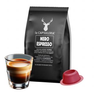 Cafea Nero Espresso, 10 capsule compatibile Bialetti    , La Capsuleria