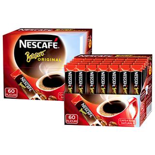 Cafea solubila, Nescafe Brasero, 1.8 g x 60 plicuri