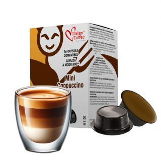 Cappuccino, 16 capsule compatibile Lavazza     a Modo Mio    , Italian Coffee