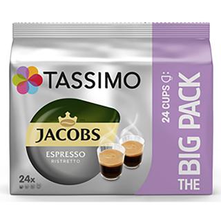 Capsule cafea, Jacobs Tassimo Big Pack Espresso Ristretto, 24 capsule