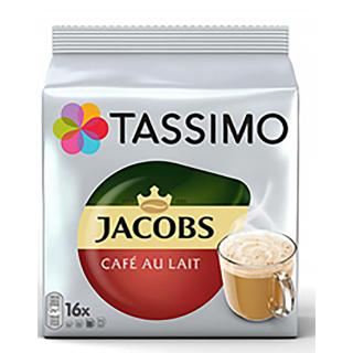 Capsule cafea, Jacobs Tassimo  Caffe Au Lait, 16 bauturi x 150 ml, 16 capsule