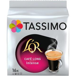 Capsule cafea, L OR Tassimo Cafe Long Intense, intensitate 8, 16 bauturi x 120 ml, 16 capsule