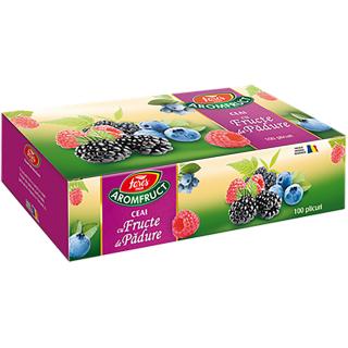 Ceai Asortat 100 plicuri, 225 g, Fares Aroma fruct