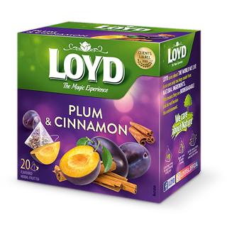 Ceai cu Prune si Scortisoara LOYD, 40 g