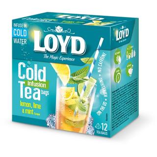 Ceai Rece cu Lamaie, Lime si Menta LOYD, 30 g