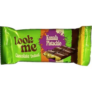 Ciocolata Premium Look Me Ciocolata Dubai - Kunafa cu Fistic si kataif, 51 g