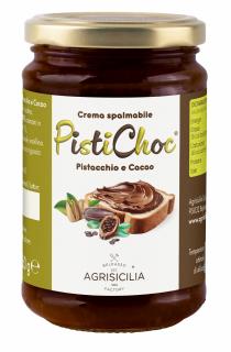 Crema tartinabila cu fistic si cacao, Pistichoc, Agrosicilia, 360 g