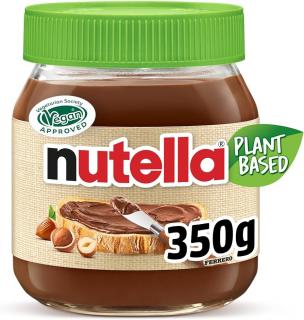 Crema tartinabila de alune de padure cu cacao, Nutella Plant Based, Vegana, 350 g