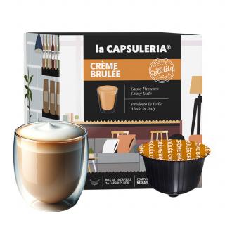 Creme Brulee, 16 capsule compatibile Dolce Gusto, La Capsuleria