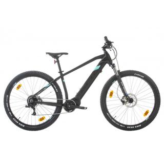 Bicicleta electrica Sprint E-MTB Pulse 29 Negru Mat Turcuaz - 480mm(L)