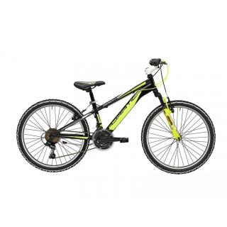 Bicicleta MTB Adriatica Rock 24 18V Negru Galben