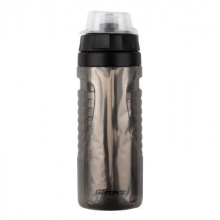 Bidon Force Warm 0.5l termo transparent negru
