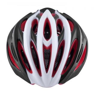 Casca Force Bat Negru Alb Rosu L-XL (57-61 cm)