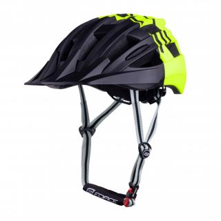 Casca Force Corella MTB negru fluo L-XL (57-61 cm)