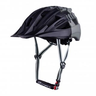 Casca Force Corella MTB negru gri L-XL (57-61 cm)