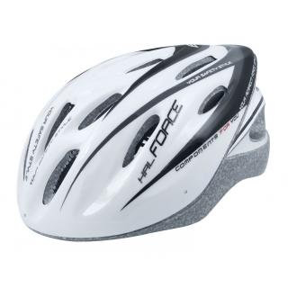 Casca Force Hal Alb Negru S-M (54-58 cm)