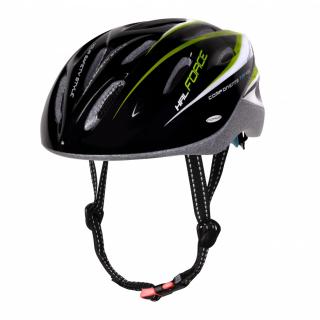 Casca Force Hal Black Green White S-M (54-58 cm)