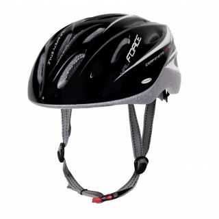 Casca Force Hal Black Grey White XS-S (48-54 cm)